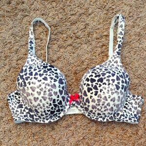 💲 Victoria's Secret Leopard Lined Perfect Coverage Bra 36B